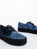 Детски тенис обувки сини от текстилен материал Leonard