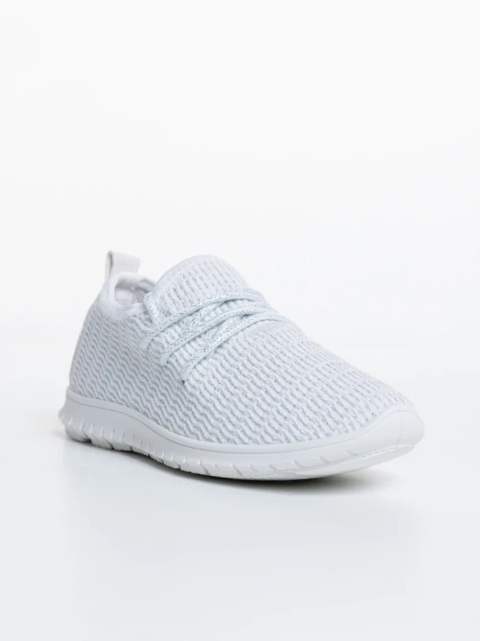 Детски спортни обувки бели от текстилен материал Winda