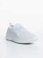 Детски спортни обувки бели от текстилен материал Winda