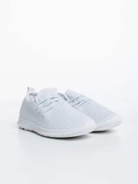 Детски спортни обувки бели от текстилен материал Winda