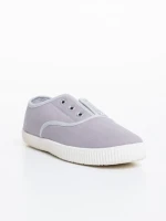 Детски тенис обувки сиви от текстилен материал Jadon