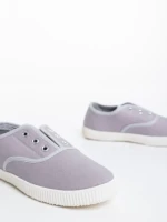 Детски тенис обувки сиви от текстилен материал Jadon