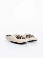 Детски пантофи бежови от синтетичен косъм Alegra