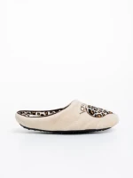 Детски пантофи бежови от синтетичен косъм Alegra