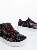 Детски спортни обувки сиви от екологична кожа Lucas