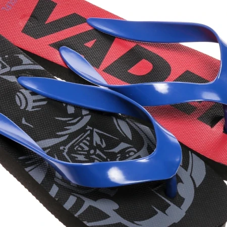 Детски чехли черни с червено и синю от  синтетичен материал Star Wars