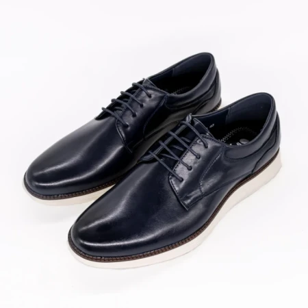 Мъжки обувки сини от екологична кожа Aydan