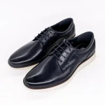 Мъжки обувки сини от екологична кожа Aydan