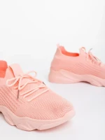Дамски спортни обувки розови от текстилен материал Jaylah