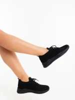 Дамски спортни обувки черни от текстилен материал Kallie