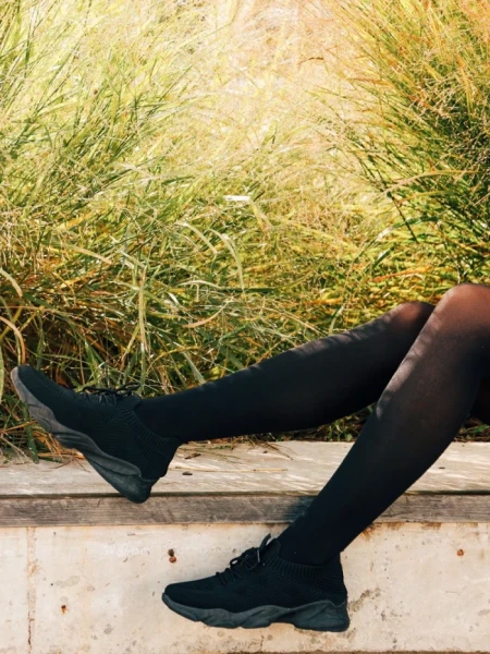 Дамски спортни обувки черни от текстилен материал Ellison