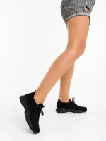 Дамски спортни обувки черни от текстилен материал Ellison