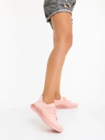 Дамски спортни обувки розови от текстилен материал Kaylie
