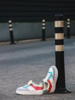 Дамски спортни обувки лилави от екологична кожа Ottilie