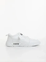 Мъжки спортни обувки бели от екологична кожа  Ermanno