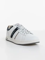 Мъжки спортни обувки бели от екологична кожа Gared