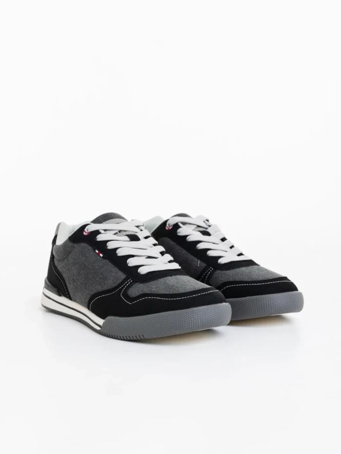 Мъжки спортни обувки черни от текстилен материал Lydus