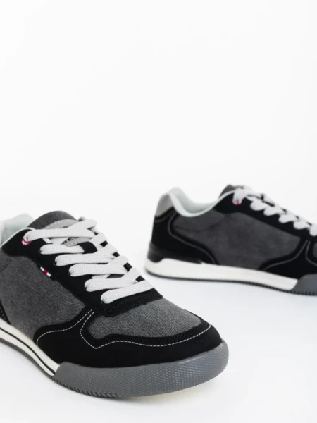 Мъжки спортни обувки черни от текстилен материал Lydus