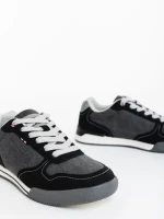 Мъжки спортни обувки черни от текстилен материал Lydus