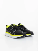 Мъжки спортни обувки черни от екологична кожа Rafferty