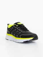 Мъжки спортни обувки черни от екологична кожа Rafferty