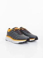 Тъмносиви мъжки спортни обувки от екокожа Rafferty