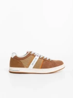 Мъжки спортни обувки кафяви от текстилен материали Dimitri