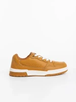 Мъжки спортни обувки кафяви от екологична кожа Rogelio