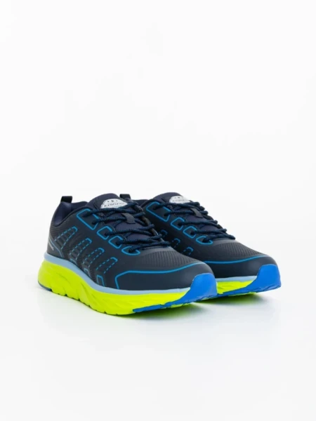 Мъжки спортни обувки сини от екологична кожа Rafferty