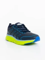 Мъжки спортни обувки сини от екологична кожа Rafferty