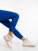 Дамски спортни обувки розови от екологична кожа Jocelin