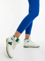 Дамски спортни обувки зелени от екологична кожа Jocelin