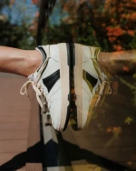 Дамски спортни обувки бели от екологична кожа Petty