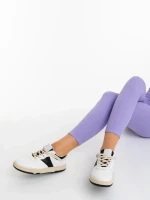 Дамски спортни обувки бели от екологична кожа Petty