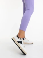 Дамски спортни обувки бели от екологична кожа Petty