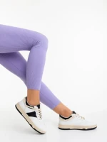 Дамски спортни обувки бели от екологична кожа Petty