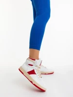 Дамски спортни обувки червени от екологична кожа Jocelin