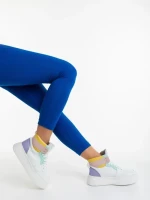 Дамски спортни обувки розови от екологична кожа Acilia