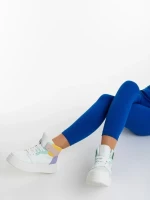 Дамски спортни обувки розови от екологична кожа Acilia