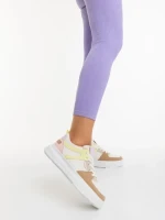 Дамски спортни обувки кафяви от екологична кожа  Sabetta