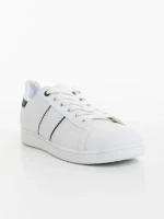 Мъжки спортни обувки бели от екологична кожа Jelka