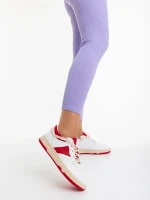 Дамски спортни обувки червени от екологична кожа Petty