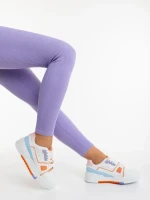 Дамски спортни обувки оранжеви от екологична кожа Lowery