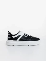 Дамски спортни обувки черни от екологична кожа  Sabetta