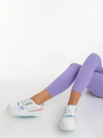 Дамски спортни обувки сини от екологична кожа Lowery