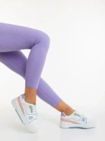 Дамски спортни обувки сини от екологична кожа Lowery