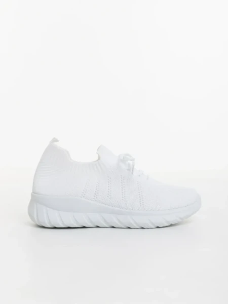 Мъжки спортни обувки бели от текстилен материал Andreo