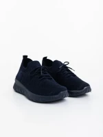 Мъжки спортни обувки сини от текстилен материал Andreo