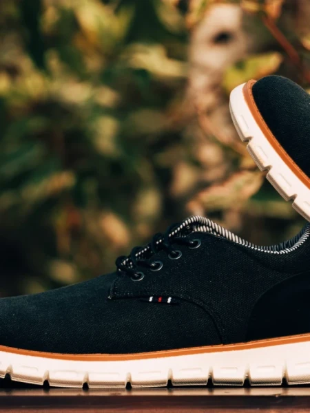 Мъжки спортни обувки черни от текстилна материя Alexie