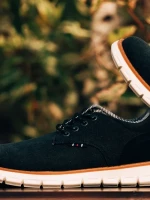 Мъжки спортни обувки черни от текстилна материя Alexie